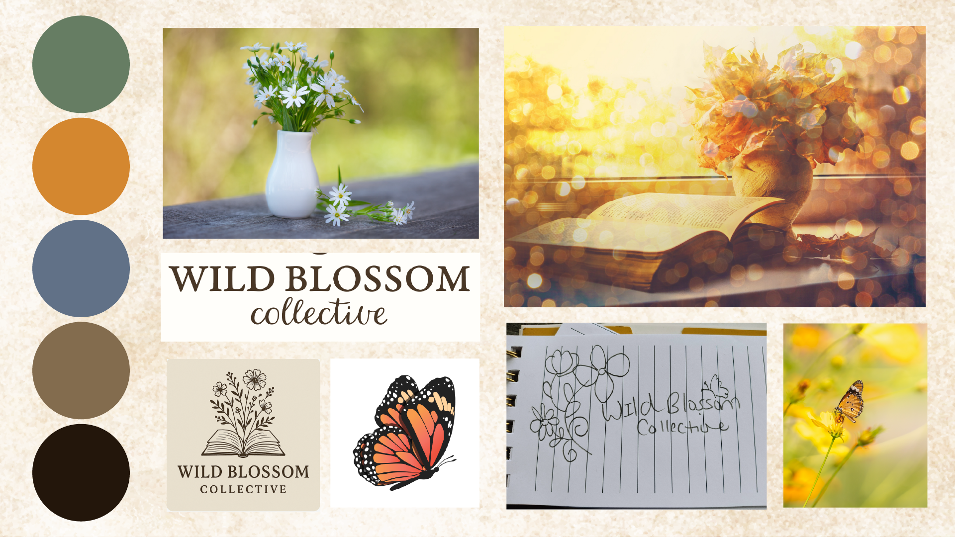 Wild Blossom Mood Board